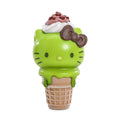 2025 CON EXCLUSIVE: Hello Kitty® Ice Cream Cone 6" Vinyl Art Figure - Glow-in-the-Dark Matcha with Chocolate Edition (Limited Edition of 500)