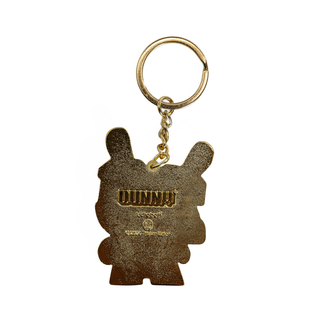 2024 CON EXCLUSIVE: 20th Anniversary Solid Metal Dunny Keychain - "Goldchrome" by Tristan Eaton (Limited Edition of 200)