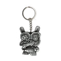 20th Anniversary Solid Metal Dunny Keychain - "Silverchrome" by Tristan Eaton (Limited Edition of 200)