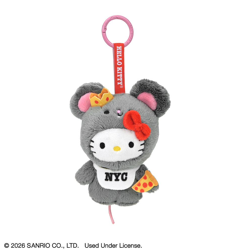 2026 CON EXCLUSIVE: Hello Kitty® Pizza Chaser Plush Charm (Limited Edition of 500) (PRE-ORDER)