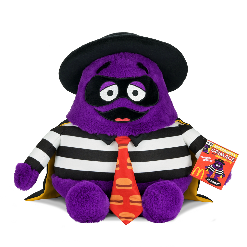 2026 CON EXCLUSIVE: McDonald's - Grimace in Disguise Large Plush (Limited Edition of 500) - SOLD OUT!