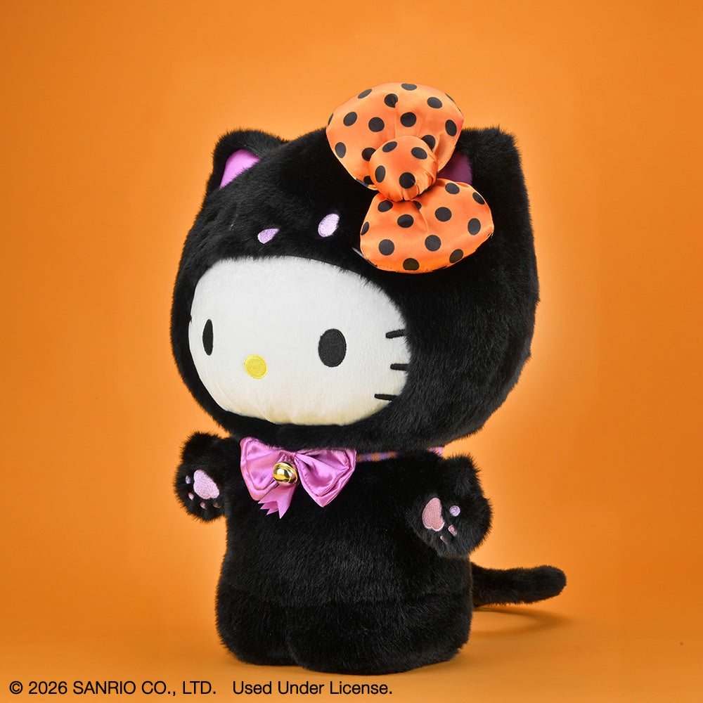 2026 CON EXCLUSIVE: Hello Kitty® Black Cat Large Plush (Limited Edition of 300) (PRE-ORDER)
