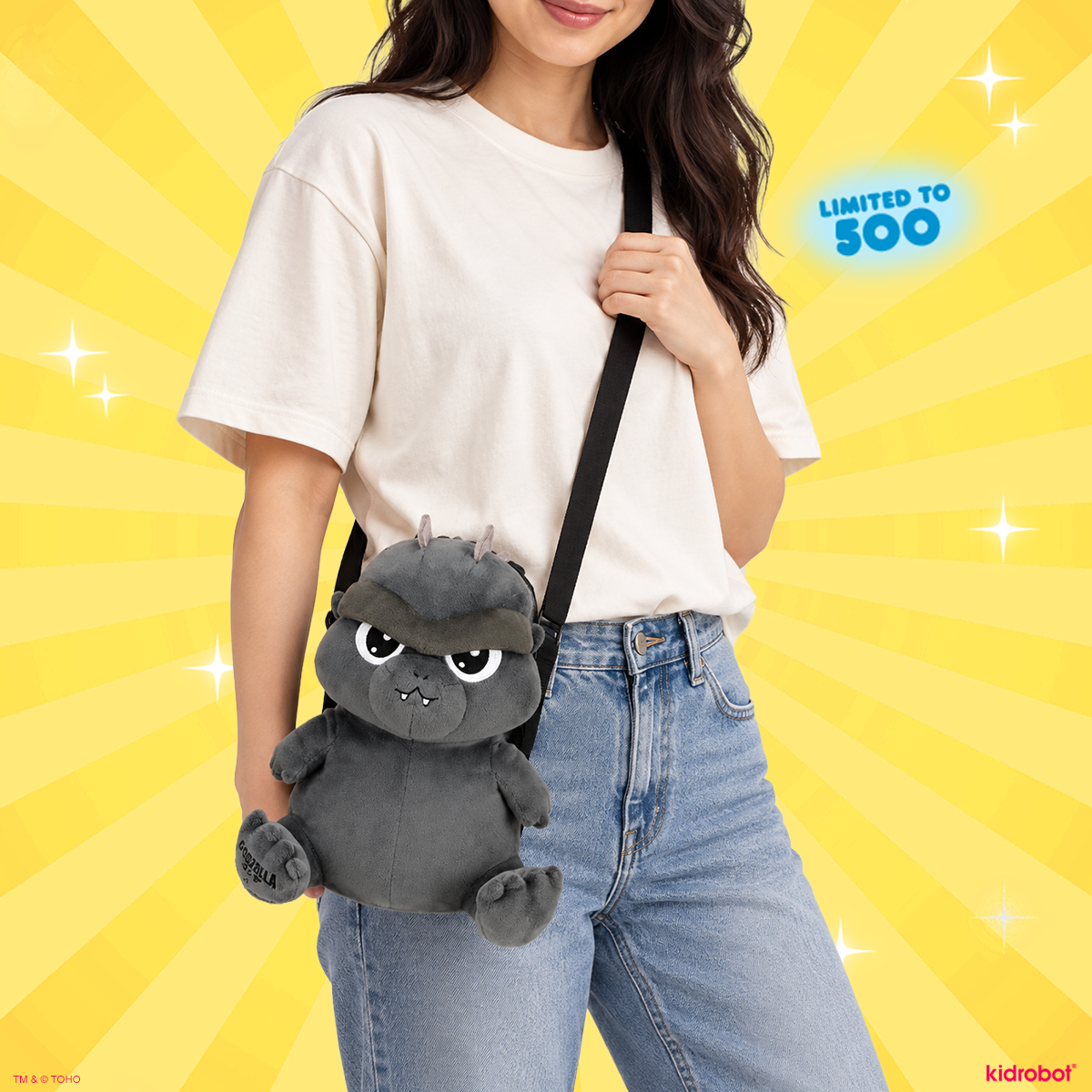 2026 CON EXCLUSIVE: Godzilla Large Plush with Strap (Limited Edition of 500) (PRE-ORDER)